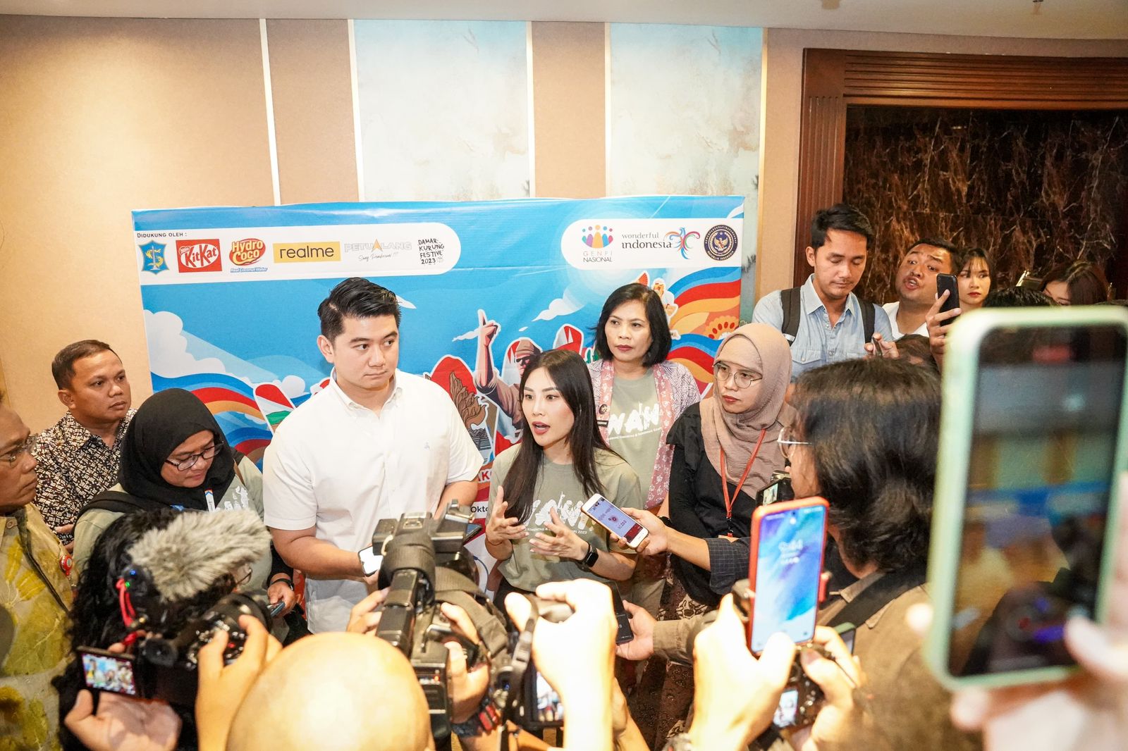 Siaran Pers Wamenparekraf Ajak Genpi Promosikan Potensi Pariwisata Di